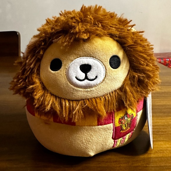 Squishmallows Harry Potter 6.5” Gryffindor Lion NWT - Picture 2 of 6